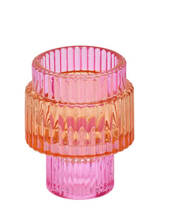 Jewel Tapered Candle Holders Large