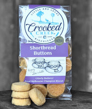 Load image into Gallery viewer, Shortbread Buttons Biscuits 144g

