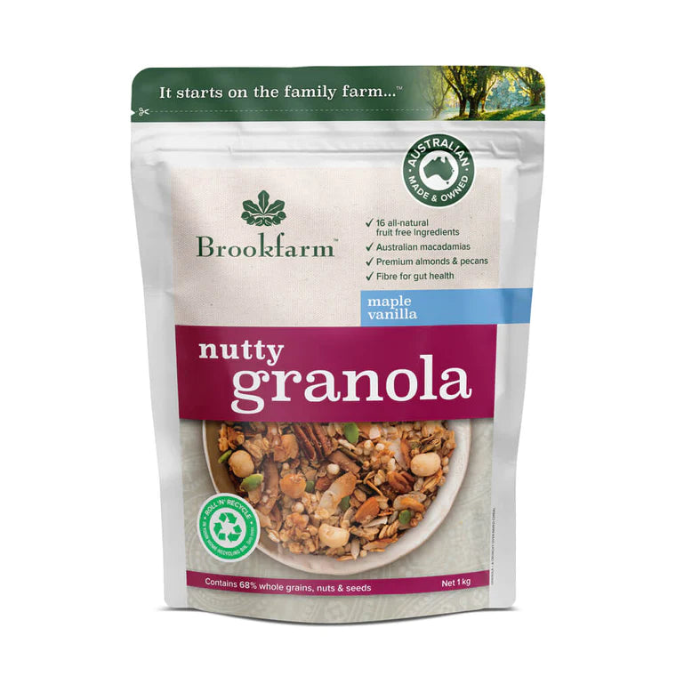 Nutty Granola Maple Vanilla - 1kg