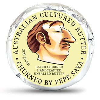 Round Cultured Butter (UnSalted) - 200g