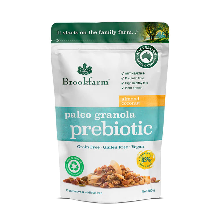 Prebiotic Paleo Granola Almond Coconut 300g