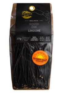 Gourmet Squid Ink Linguine 375g Gluten Free