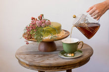 Load image into Gallery viewer, XL Olive Green Teacup and Saucer - 375mL

