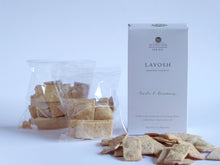 Load image into Gallery viewer, Garlic &amp; Rosemary Lavosh Crackers
