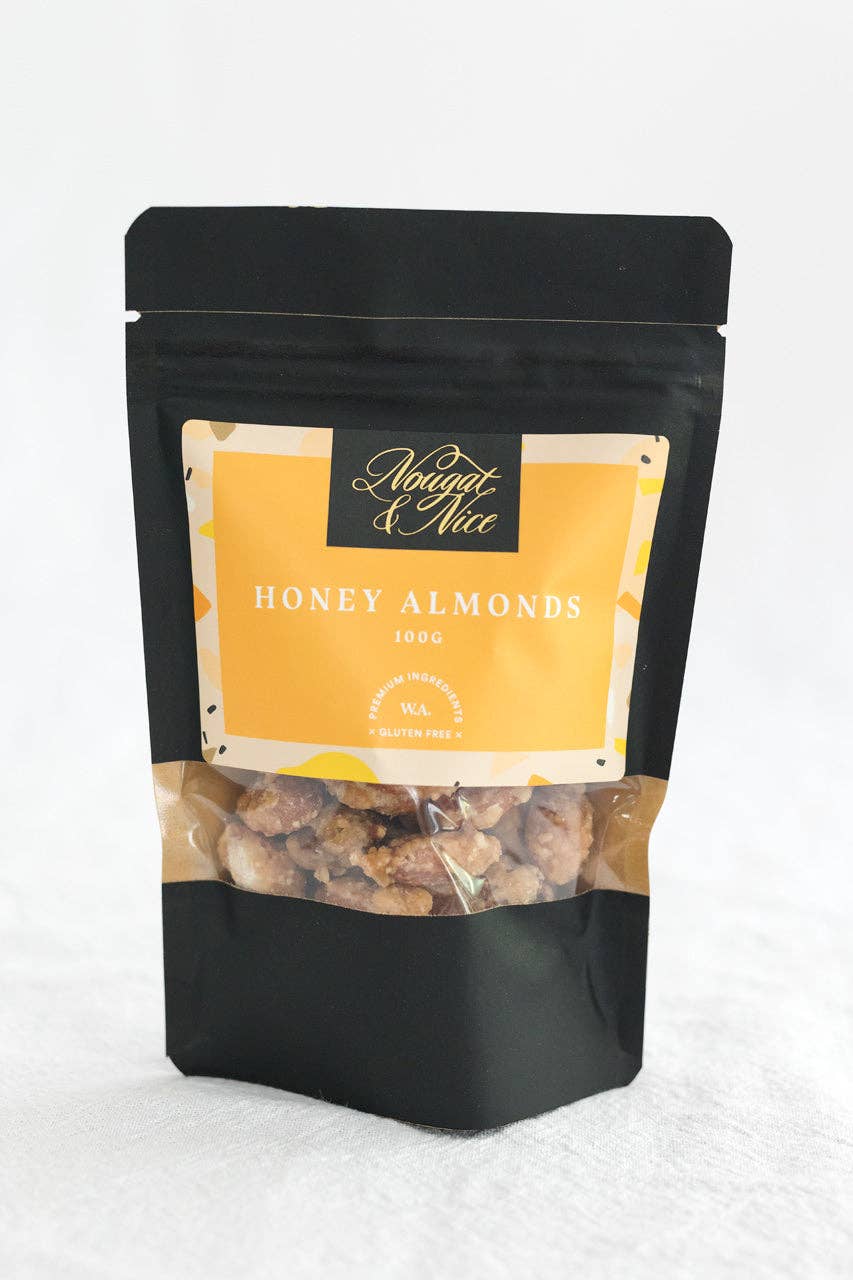 Honey Almonds Snack Pouch 100g