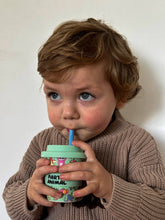 Load image into Gallery viewer, Party Animal in Green Babycino Cup - 120ml (STRAW INCLUDED)
