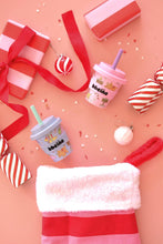 Load image into Gallery viewer, Santa’s Little Sipper in Blue - 120ml (STRAW INCLUDED)
