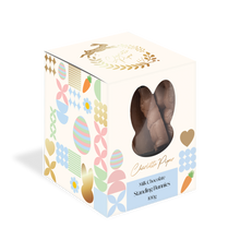 Load image into Gallery viewer, Easter Box Sm Standing Bunny 100g White Choc w Sprinkles
