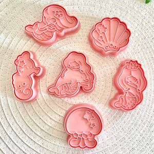 Mermaids - Cutters and Stamps Set (w/s)