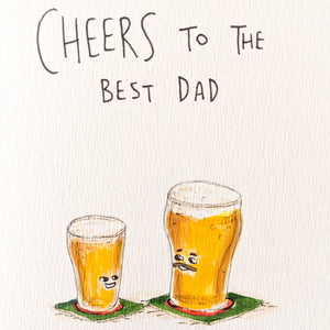 Cheers To The Best Dad