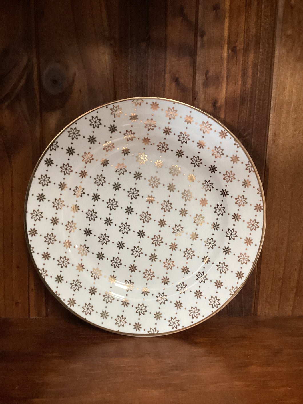Plate Laurie Gold NBC - GreenGate