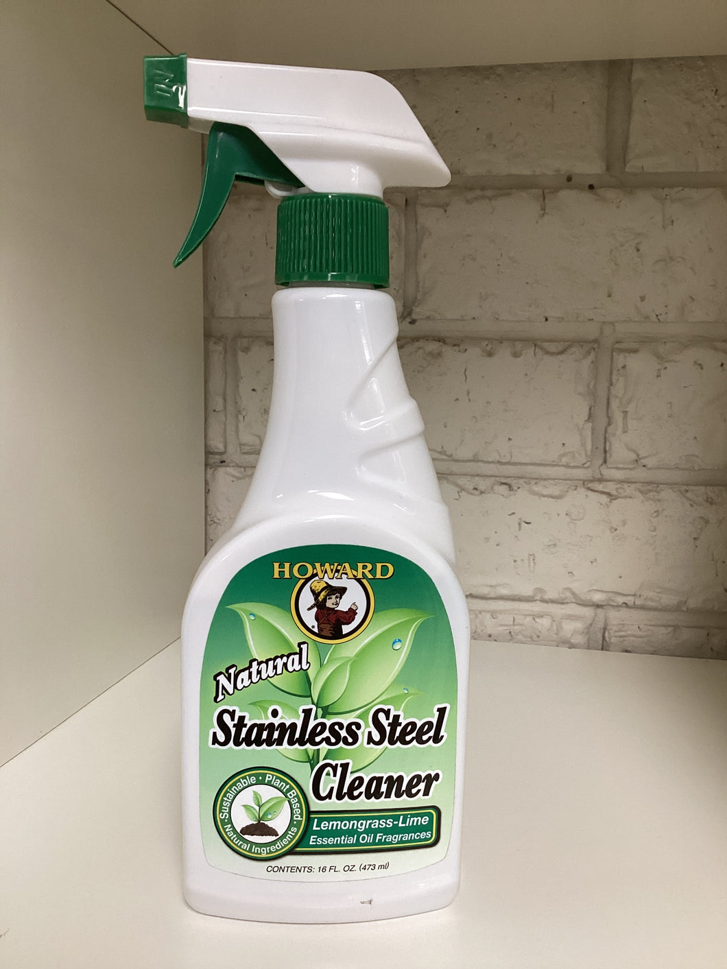 Howard Natural Stainless Steel Cleaner