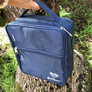 Navy Medium Fridge to Go Lunch Bag