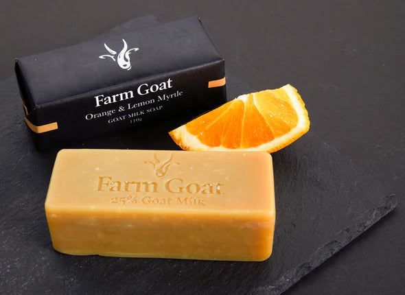 Orange & Lemon Myrtle Soap Bar 110g