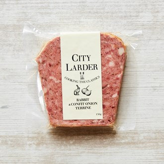 Rabbit and Confit Onion Terrine (150g)
