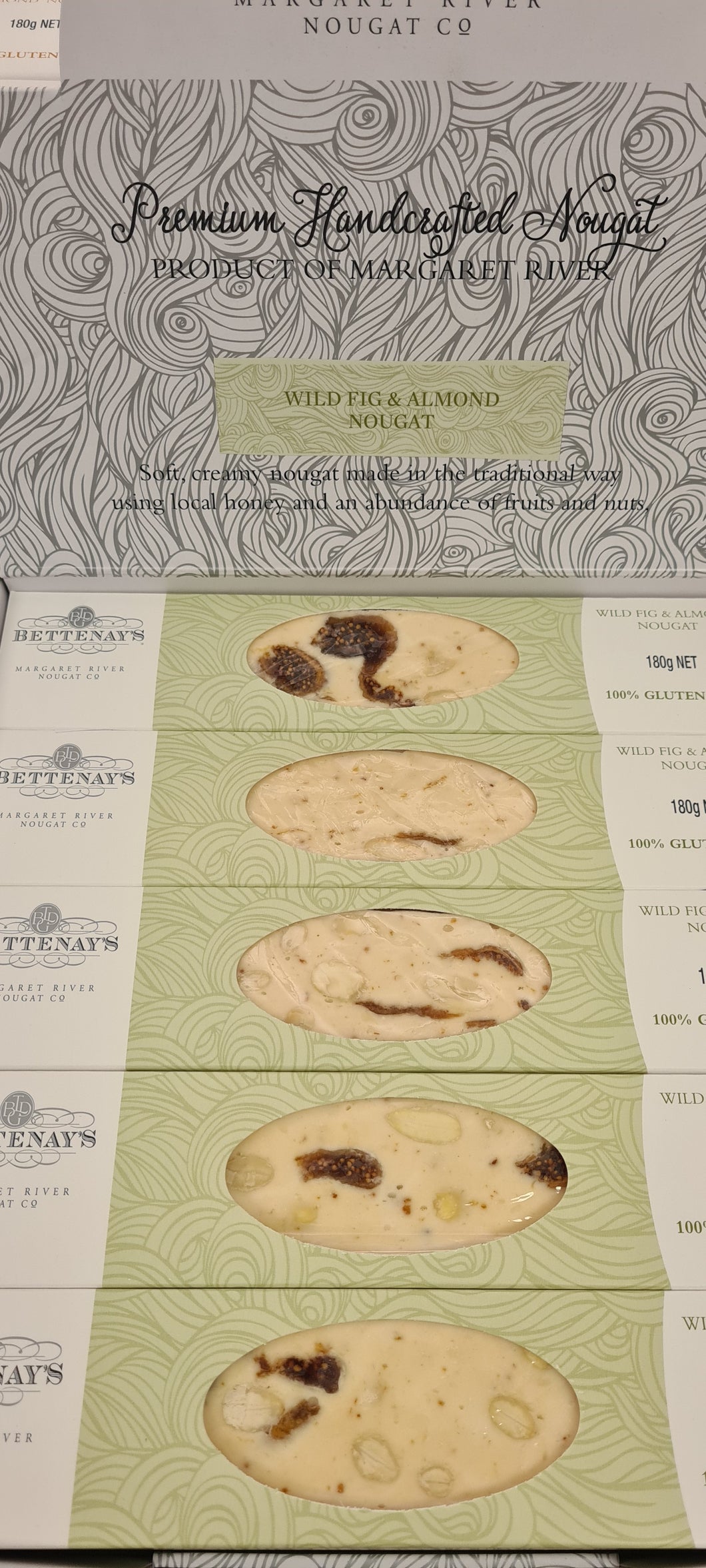 Wild Fig & Almond Nougat 180g