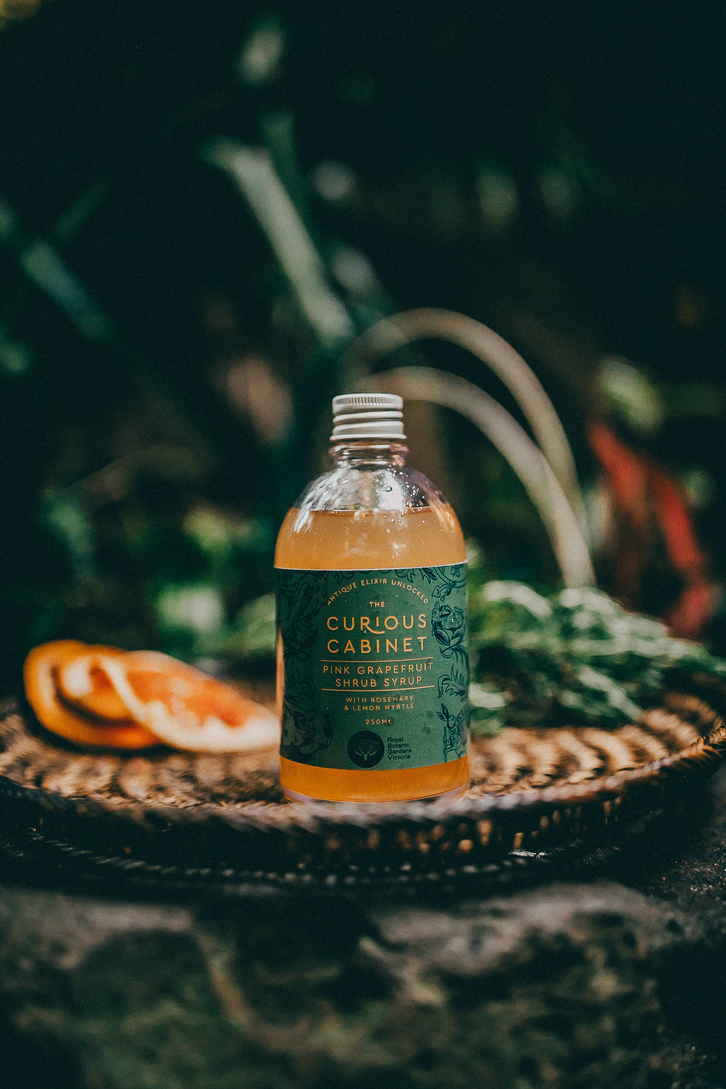 Pink Grapefruit with Rosemary Shrub Syrup - 250ml