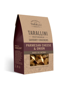 TARALLINI - Parmesan Cheese & Onion (125g)