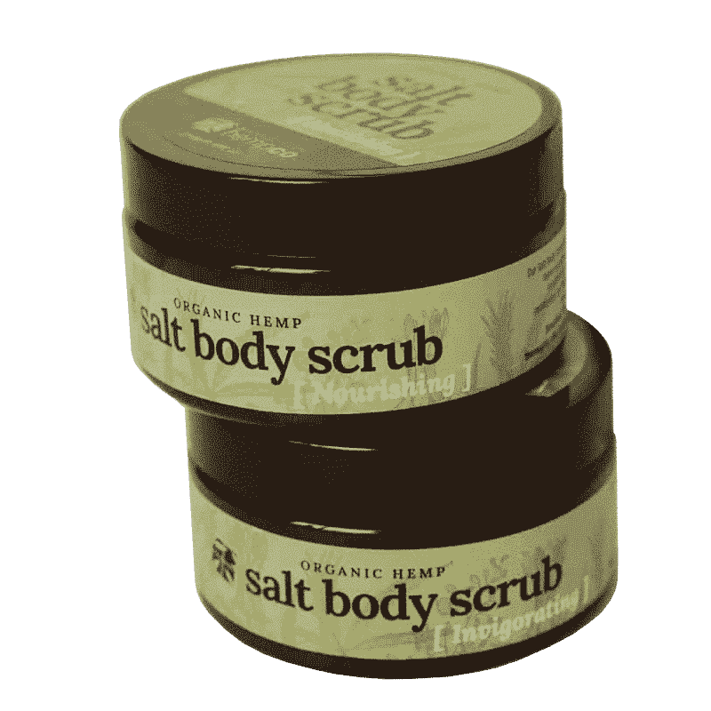 Organic Hemp Salt Body Scrub