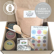 Load image into Gallery viewer, Eco Playdough Powder and Paint Kit: Gluten Free Playdough
