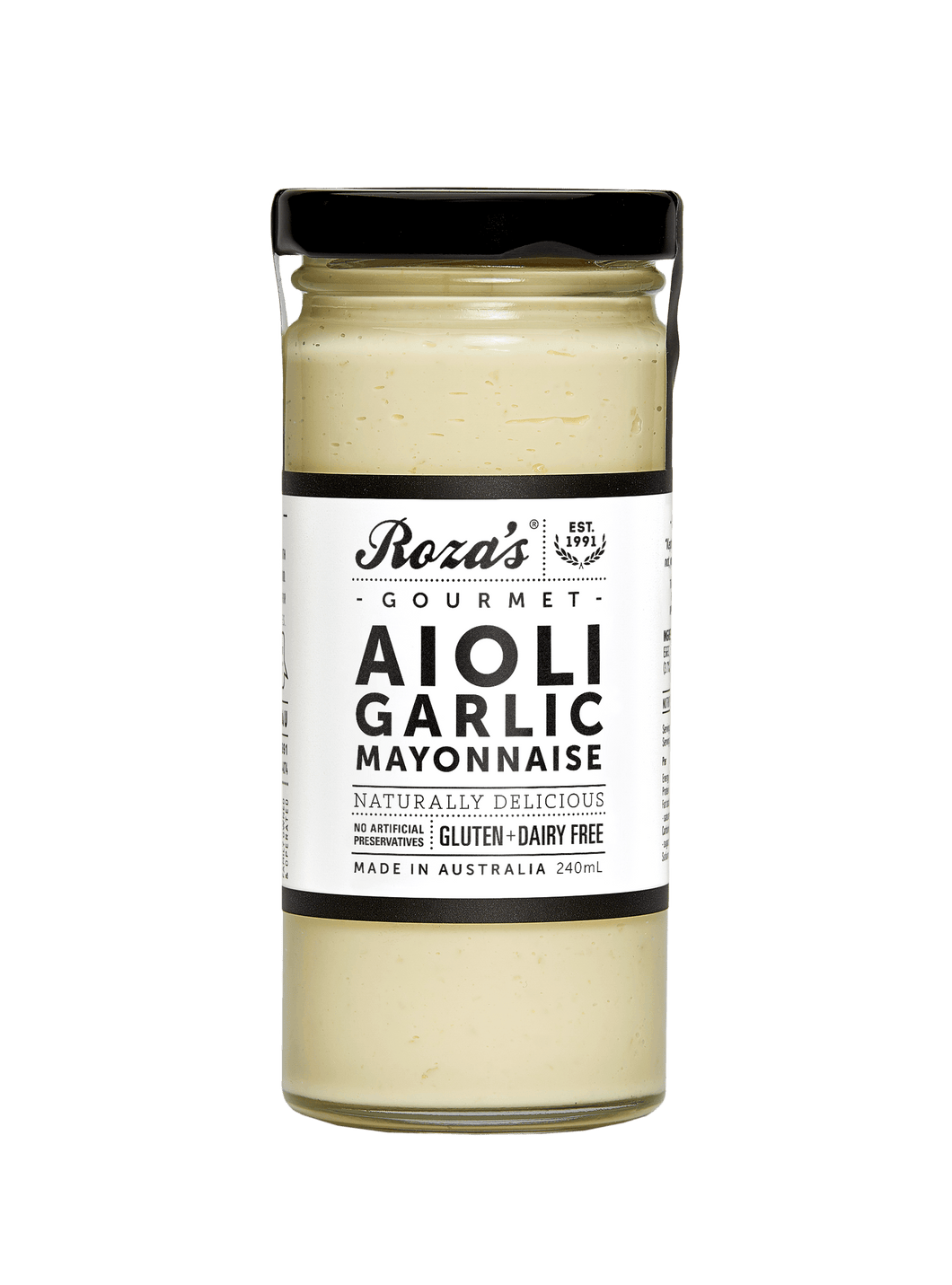 ROZAS AIOLI GARLIC MAYONNAISE 240G